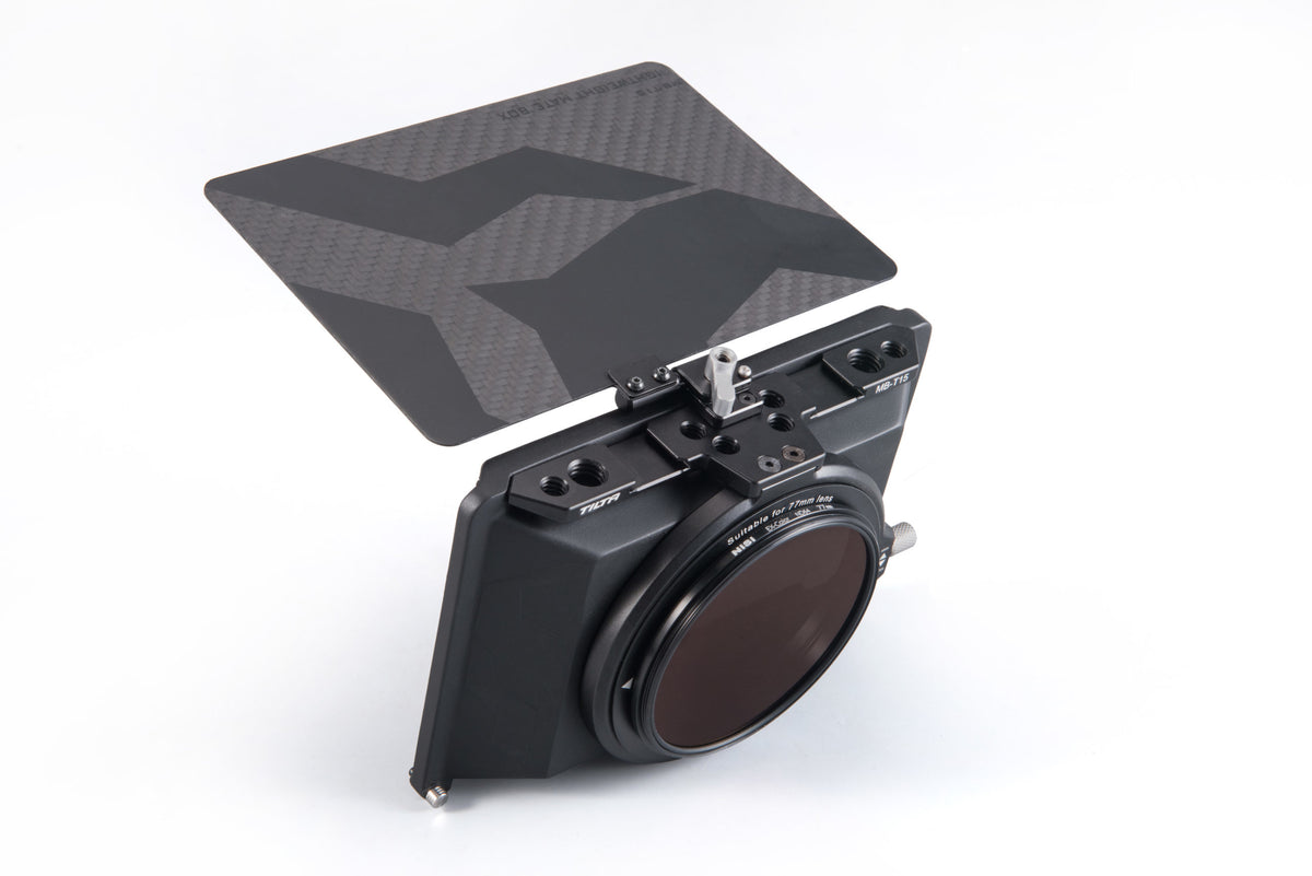 Tilta MB-T15 Matte-Box – 87 mm Filter, Adapter 67/72/77/82 mm – Schwarz