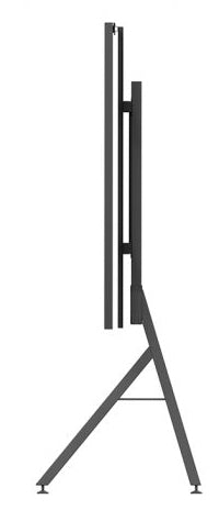 Hagor Bodenständer – 146" – Höhenverstellbar, für Samsung IAB 146" – Schwarz