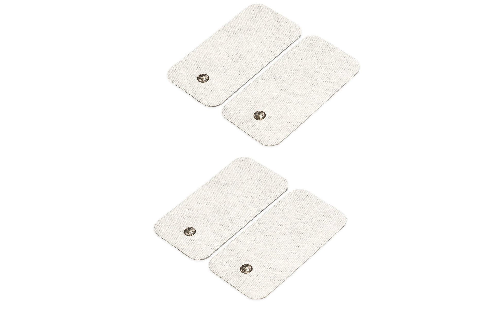 Sanitas Elektroden-Set – für Sanitas SEM – selbstklebend, 5 × 10 cm – 4 Stk – weiss