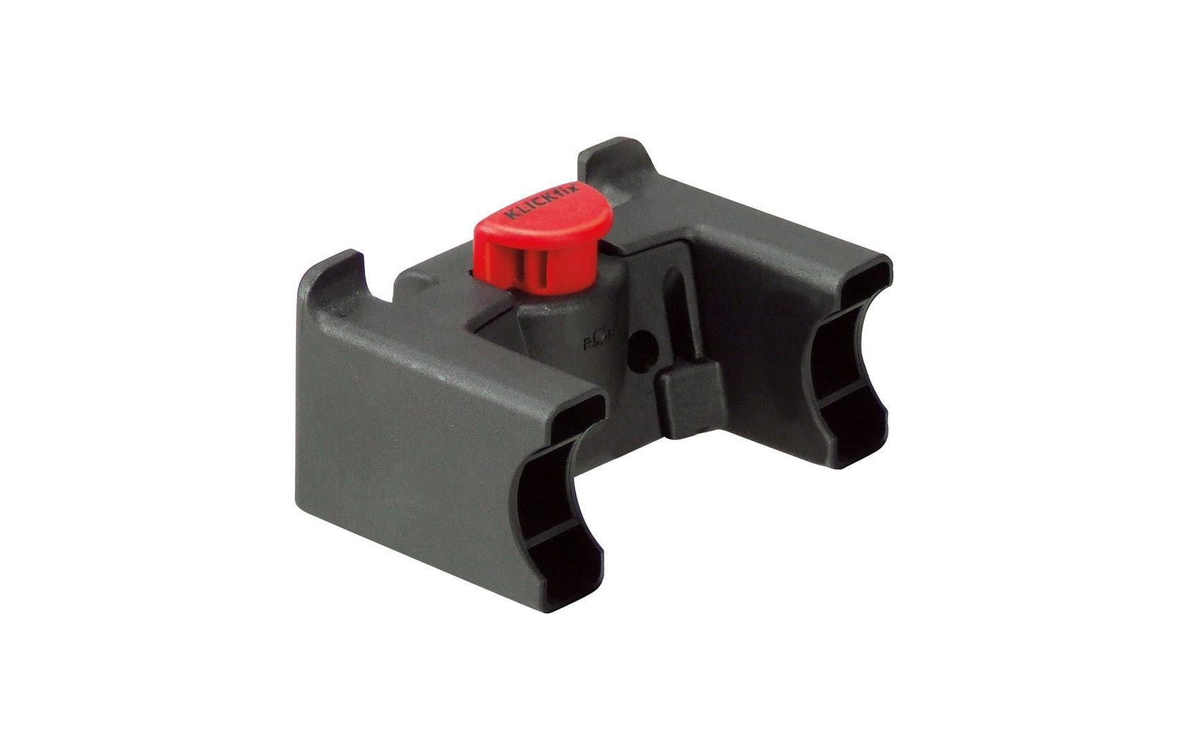 KLICKfix Adapter für Lenkerhalterung – bis 7 kg, für Ø 22–31,8 mm Lenker – schwarz, Polyamid