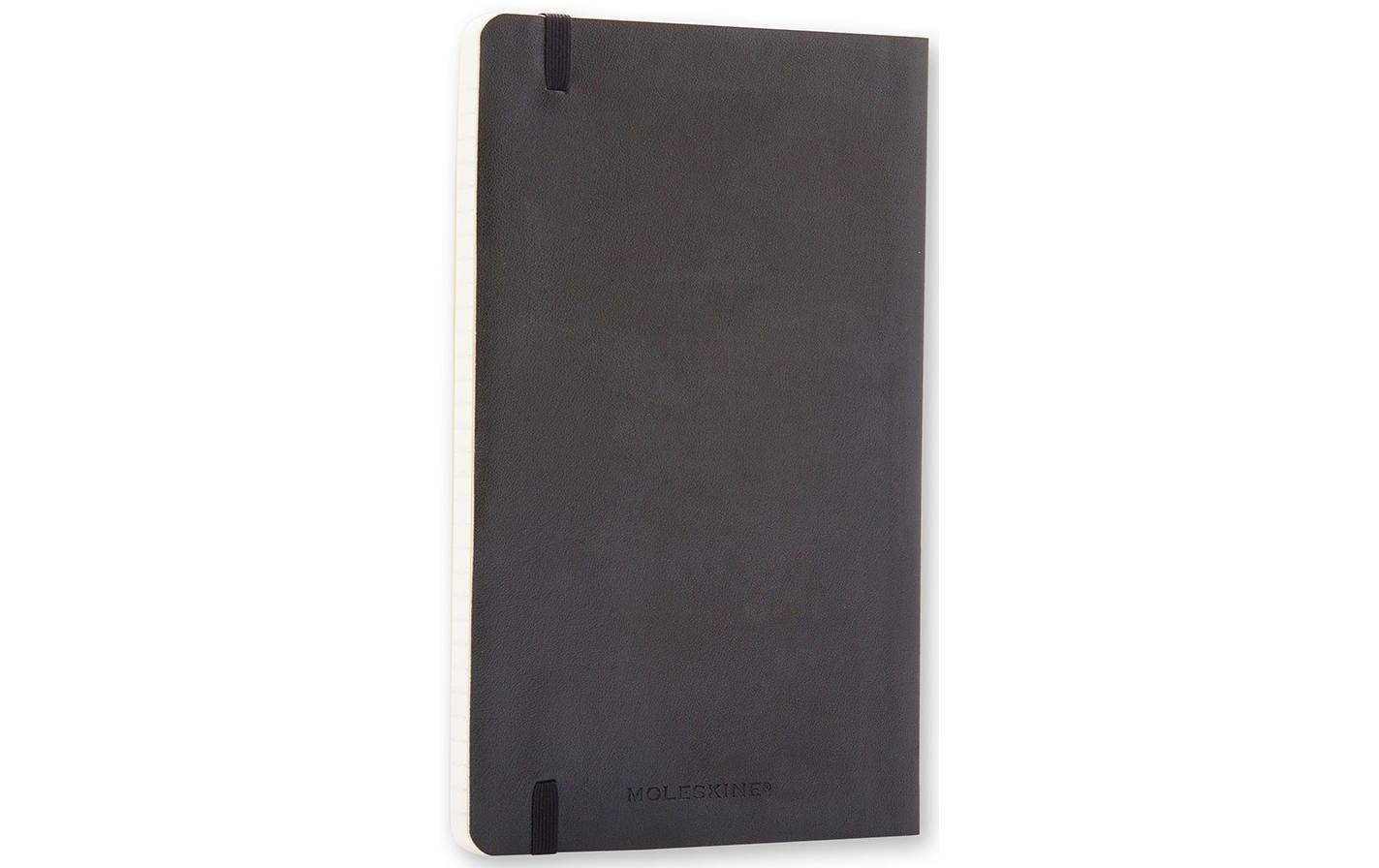 Moleskine Notizbuch Classic, A6, blanko, Fadenheftung, Softcover, 192 Seiten, 70 g/m² – schwarz