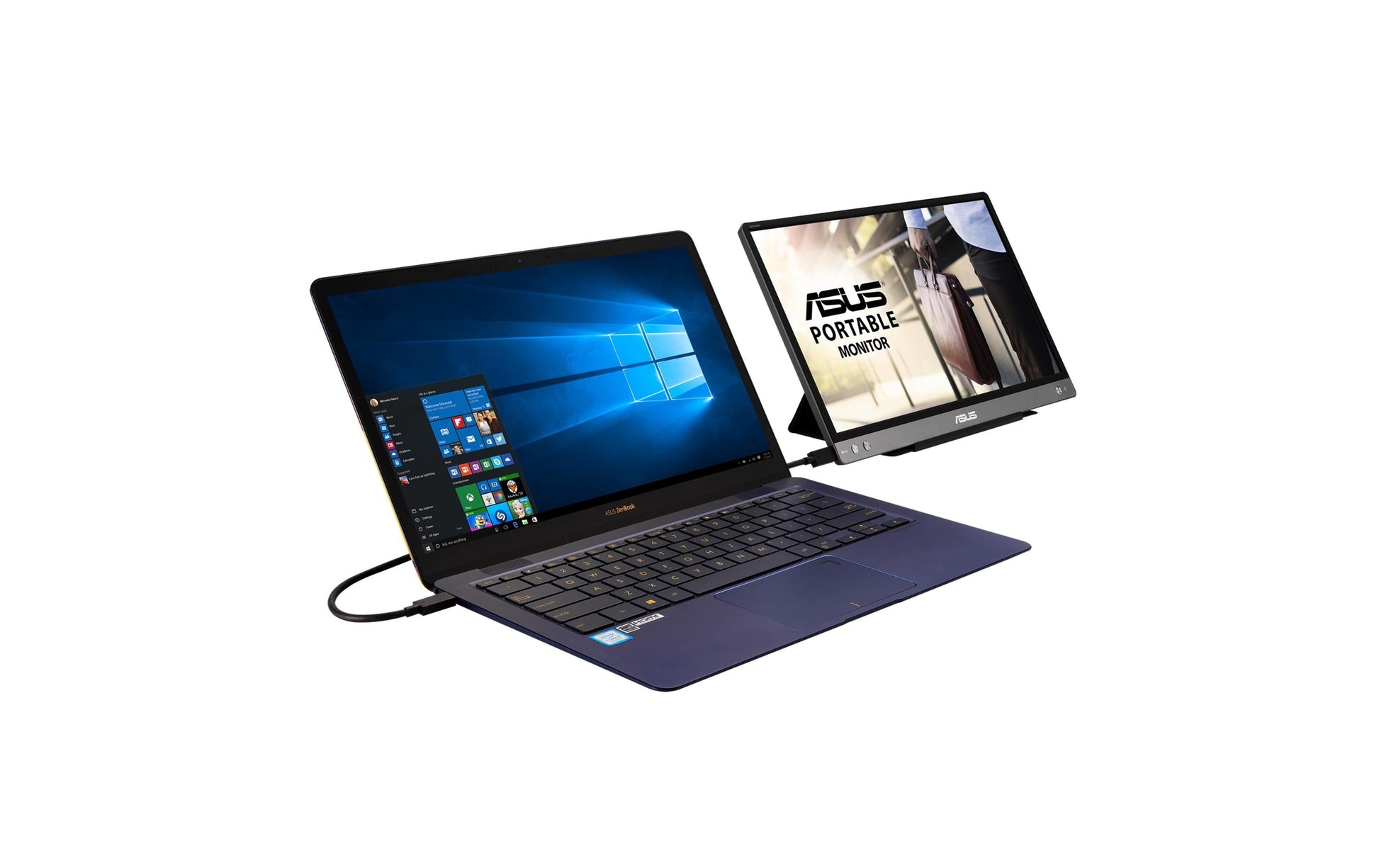 ASUS ZenScreen MB14AC – 14", 1920 × 1080 (Full HD), IPS