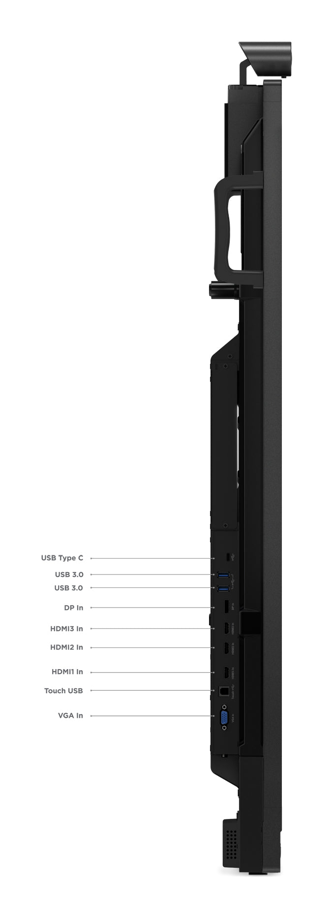 Lenovo ThinkVision T65 – 65" 4K Ultra HD Signage-Display, 400 cd/m², Android