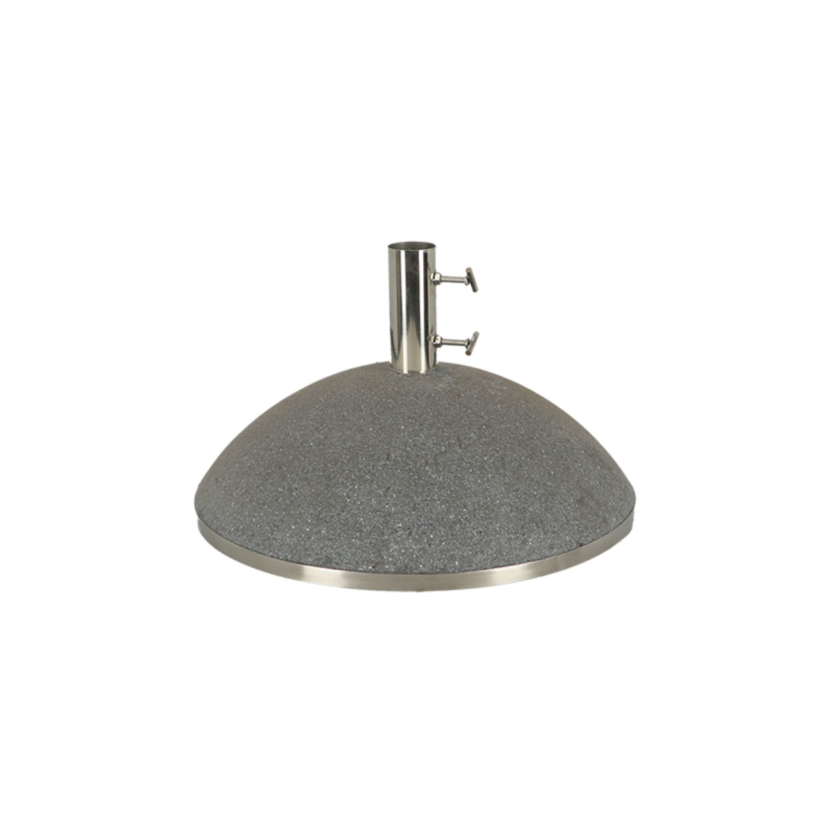 Esschert Design Granito L Schirmständer – Granit – Dunkelgrau – Ø 500 × H 300 mm