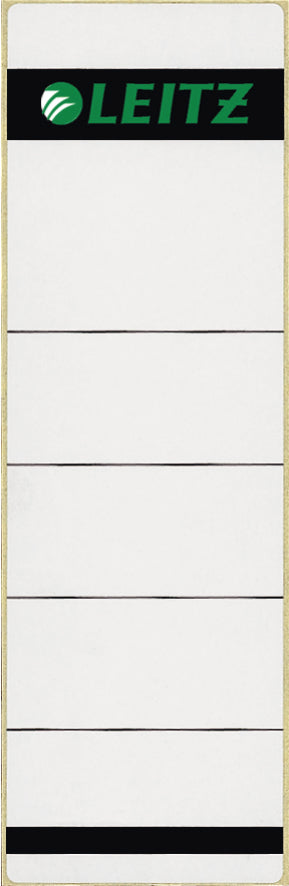 Leitz Ordnerrücken-Etiketten – 61 × 192 mm, grau