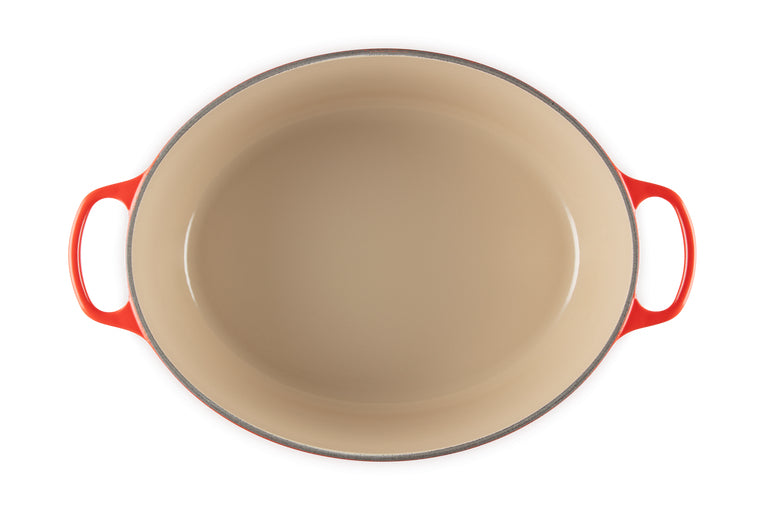 Le Creuset Kochtopf – 13,9 l – Gusseisen, Emaille, für Induktion, Gas, Glaskeramik u. a., Rot