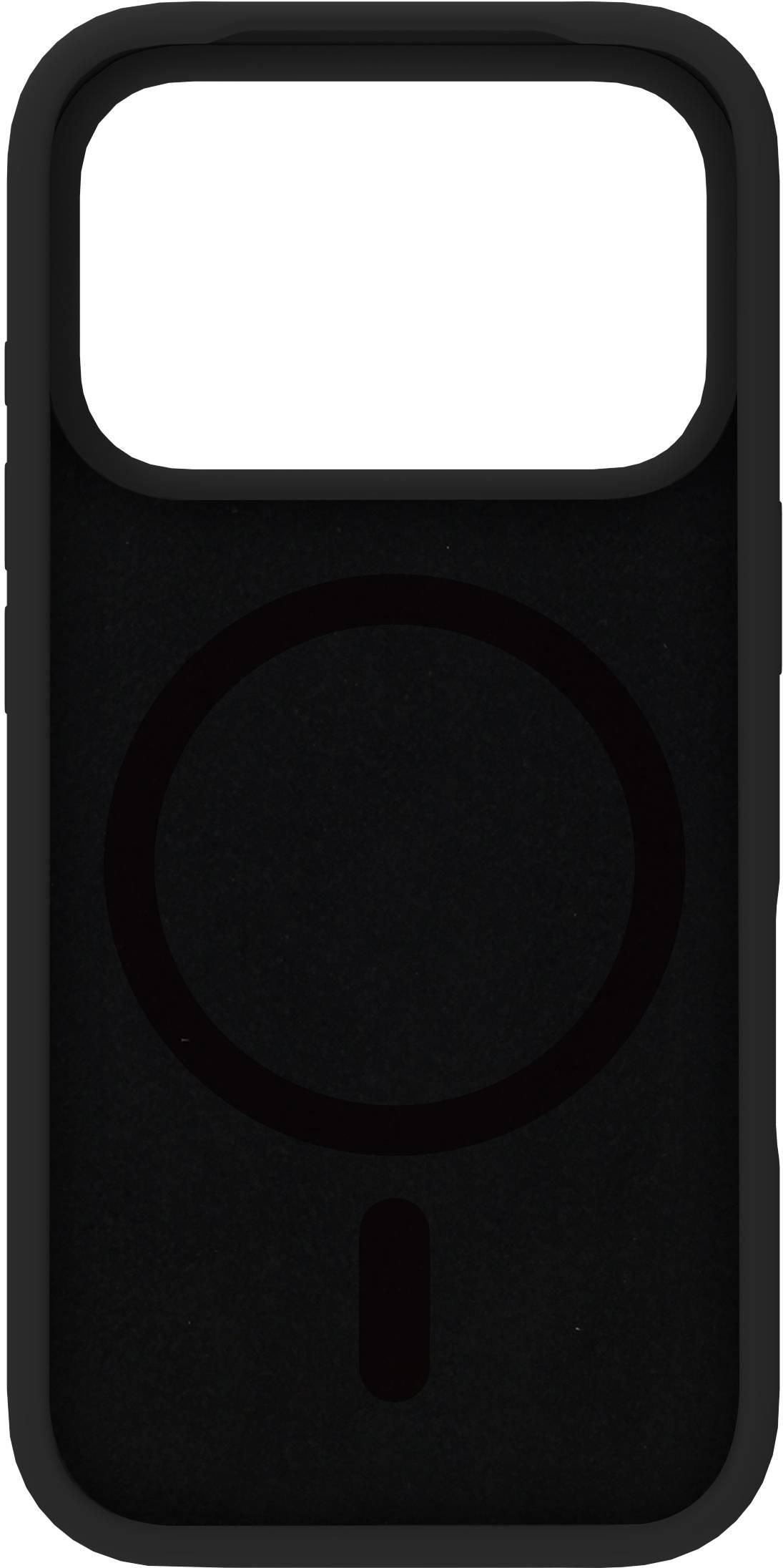 eSTUFF INFINITE (GRS) ROME Backcover – für Apple iPhone 17 Pro, PC+Silikon, Schwarz, bis 2 m sturzsicher