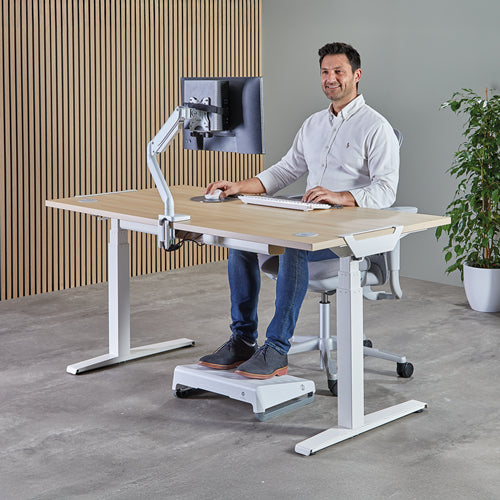 Fellowes VESA-Adapterplatte – VESA 50×50/75×75/100×100 mm – bis 5 kg – für Thin Clients und kleine CPUs