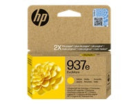 HP 937eXL Gelbe Tintenpatrone (Original) – 1650 Seiten – für HP OfficeJet 9110b/9120 – 4S6W8NE