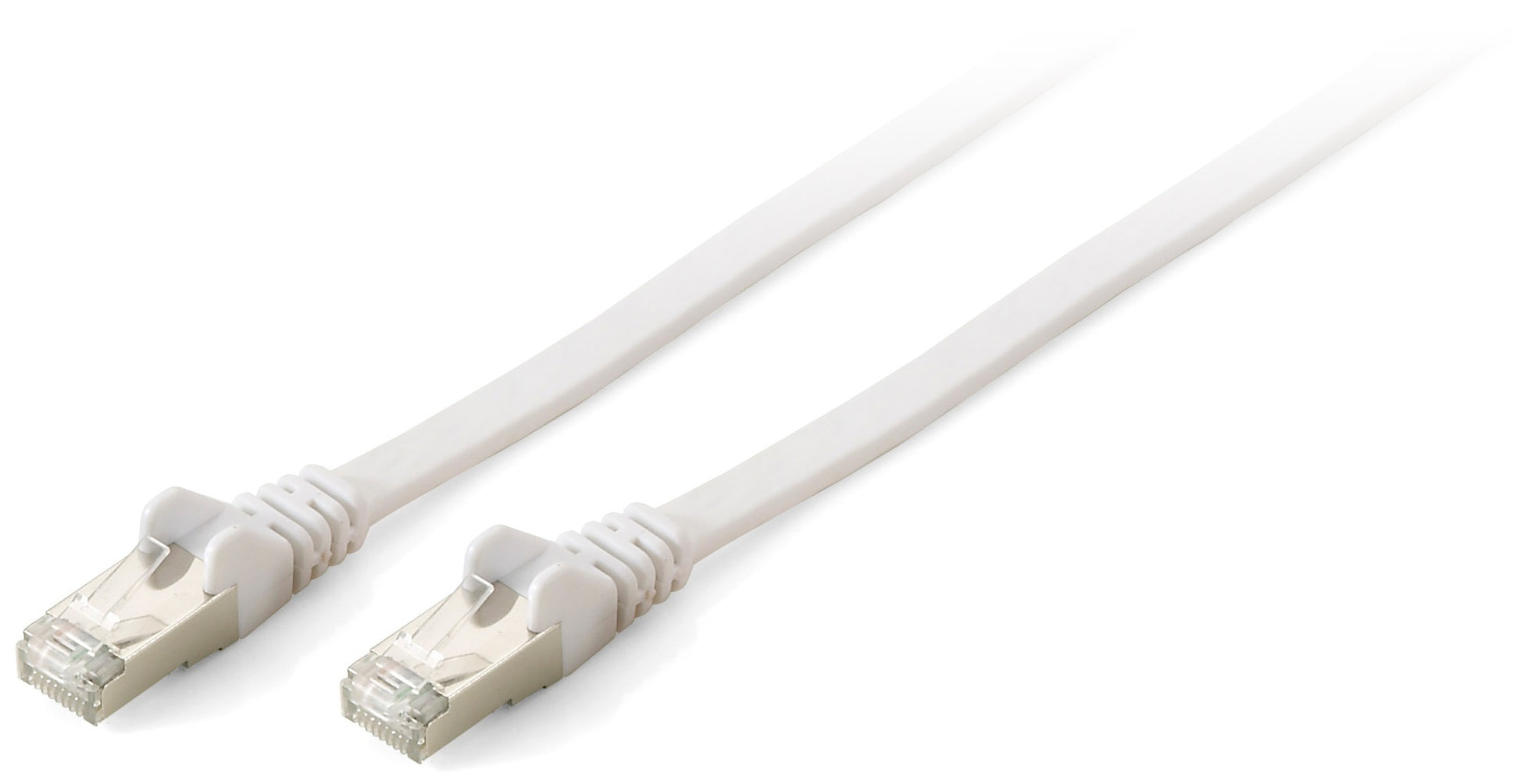 Equip 607810 Patchkabel – Cat6a S/FTP, 1 m, Weiss, RJ-45