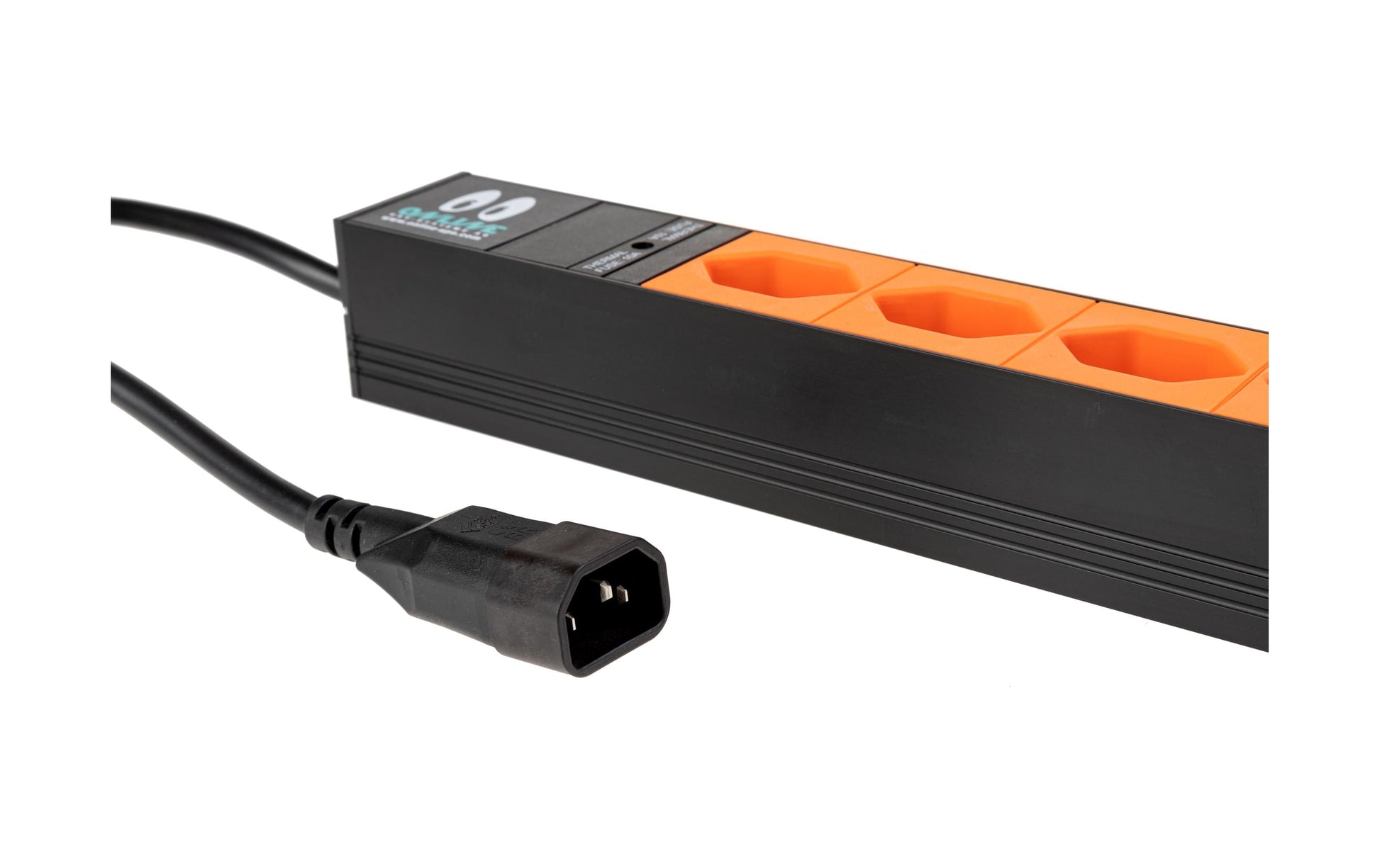 ONLINE USV-Systeme 019.224 – Rack-PDU Basic, 8× T13, 10 A, Stecker C14, 1U
