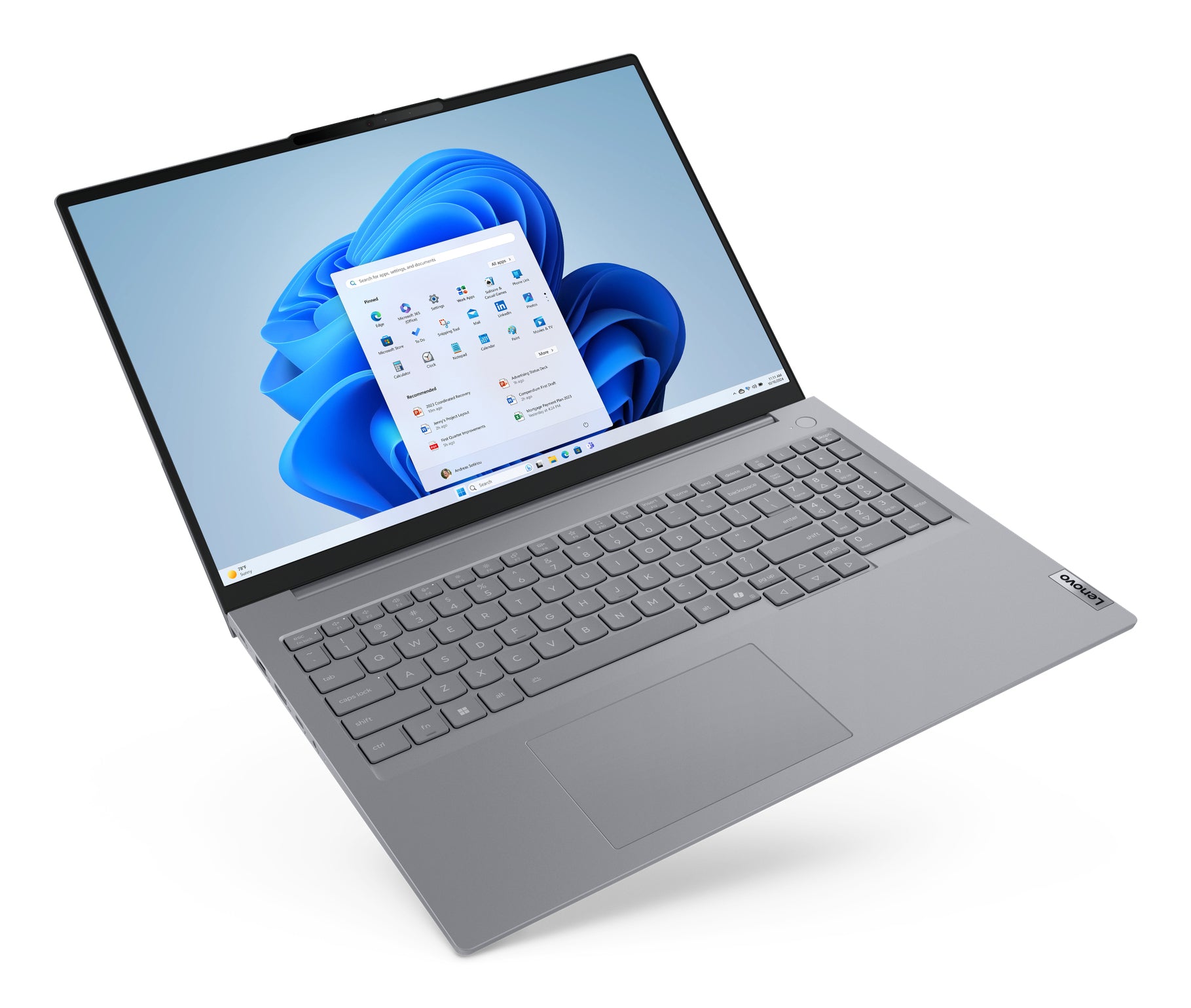 Lenovo ThinkBook 16 G8 – 16" WUXGA, Core Ultra 5 225U, 32 GB, 512 GB SSD, Win 11 Pro