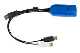 Raritan DP USB CIM – USB 2.0/DisplayPort/RJ-45, VirtualMedia (BIOS), für Dominion KX Serie