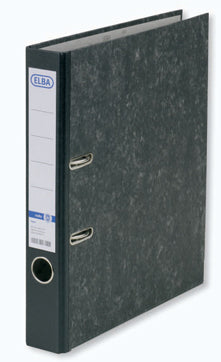 Elba Smart Original Ordner – Rückenbreite 5 cm – Schwarz
