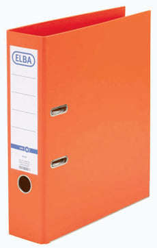 Elba rado smart Pro+ Ordner – für A4 – Rückenbreite 8 cm – orange
