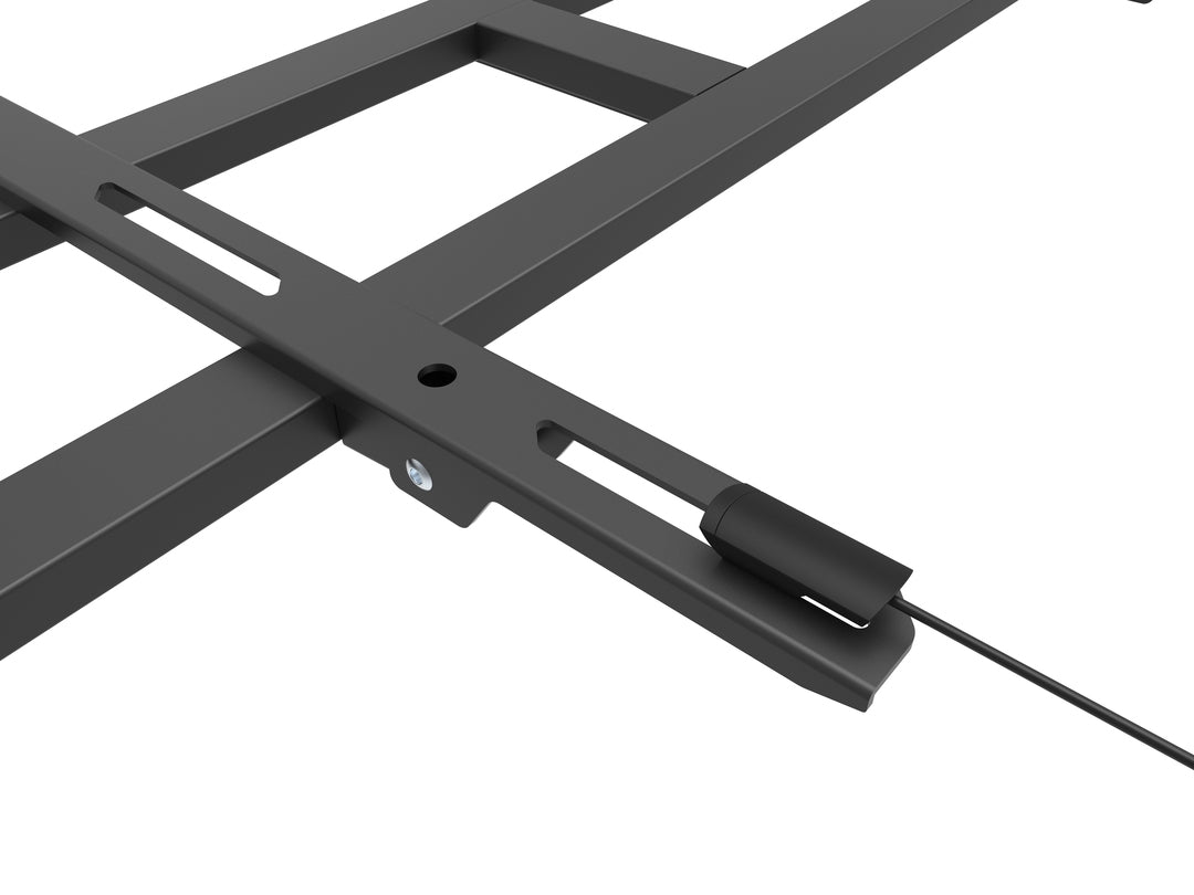 Multibrackets Wandhalterung, schwenkbar, für 46", VESA 400×400, bis 25 kg, Schwarz