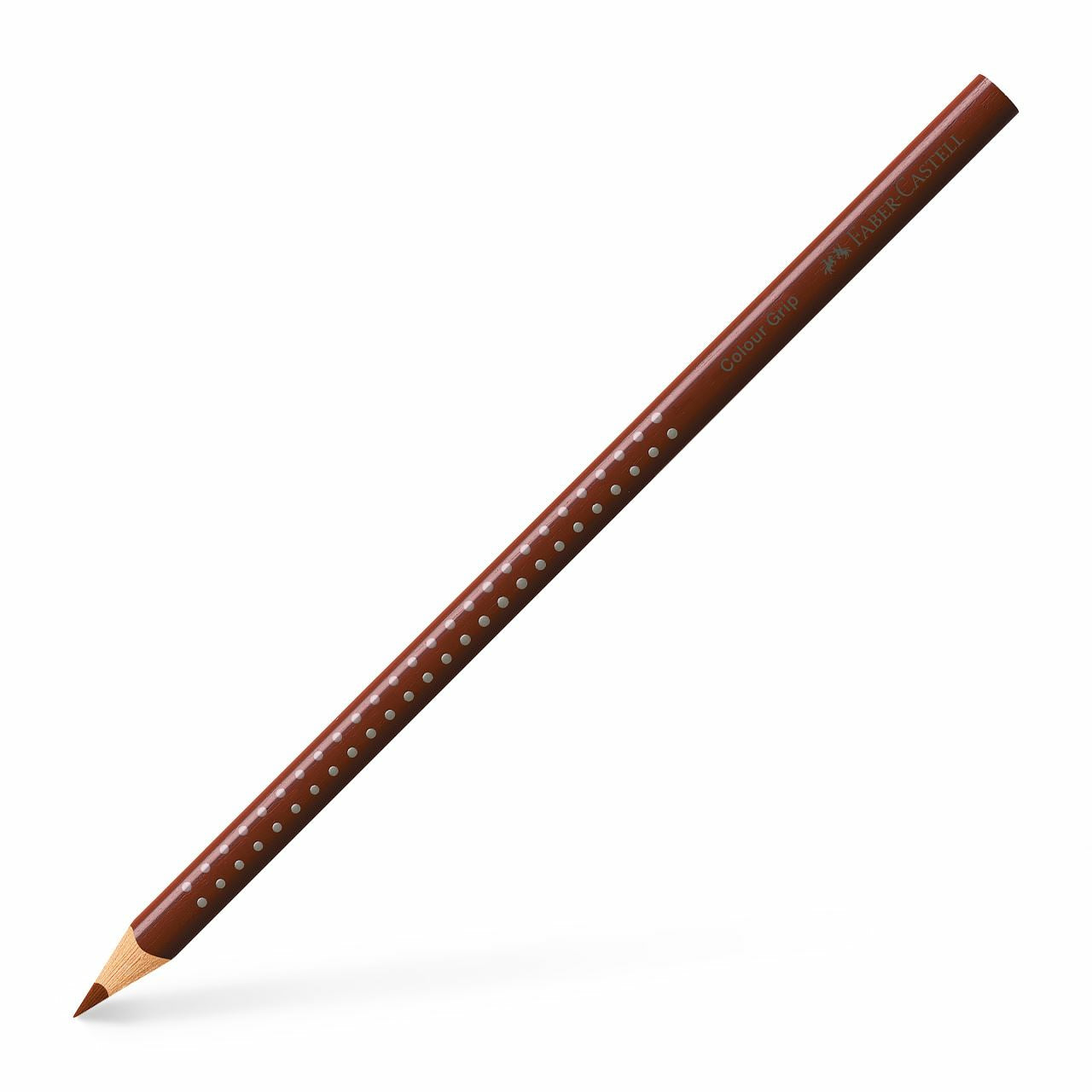 Faber-Castell Aquarellfarbstift Colour Grip 2001 – gebrannte Siena dunkel, Ø 3 mm, FSC