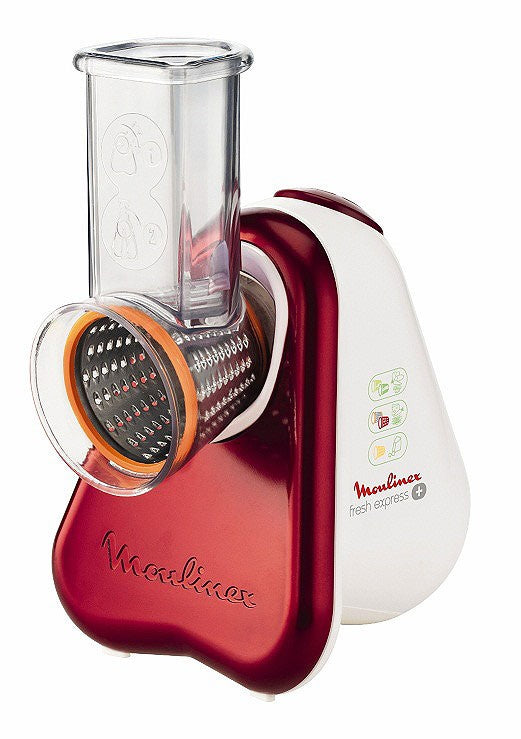 Moulinex Zerkleinerer Fresh Express Plus – 200 W – rot/weiss