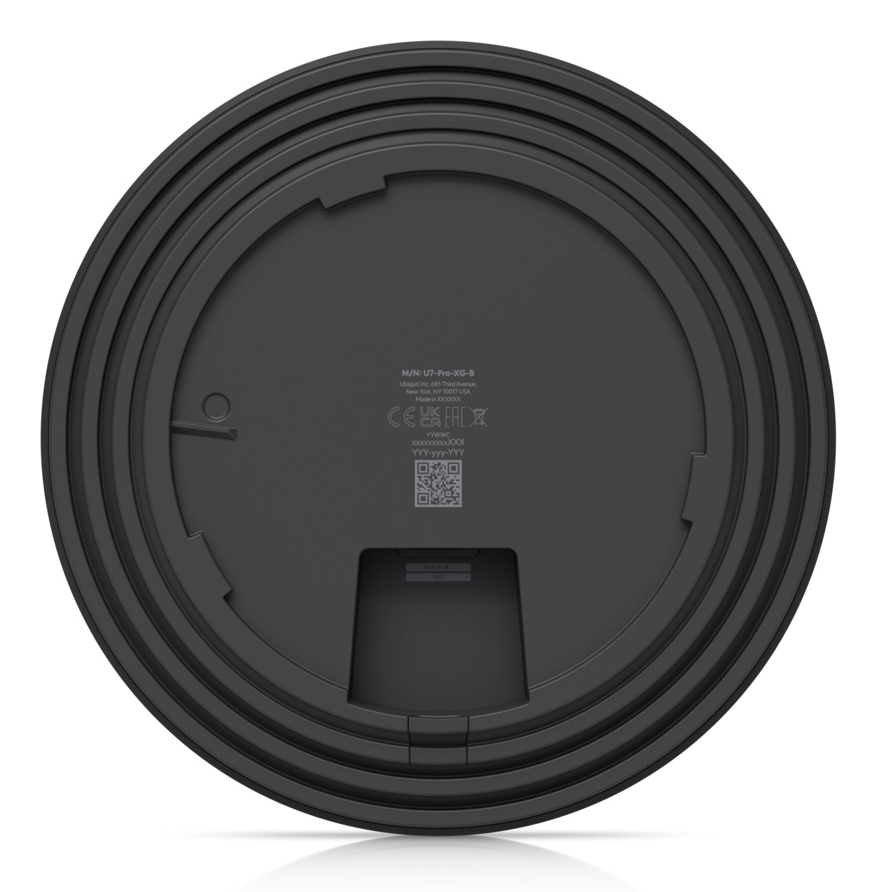 Ubiquiti UniFi U7 Pro XG – Wi-Fi 7 Access Point, Tri-Band (2,4/5/6 GHz), 10GbE, PoE+, Decke/Wand, Schwarz