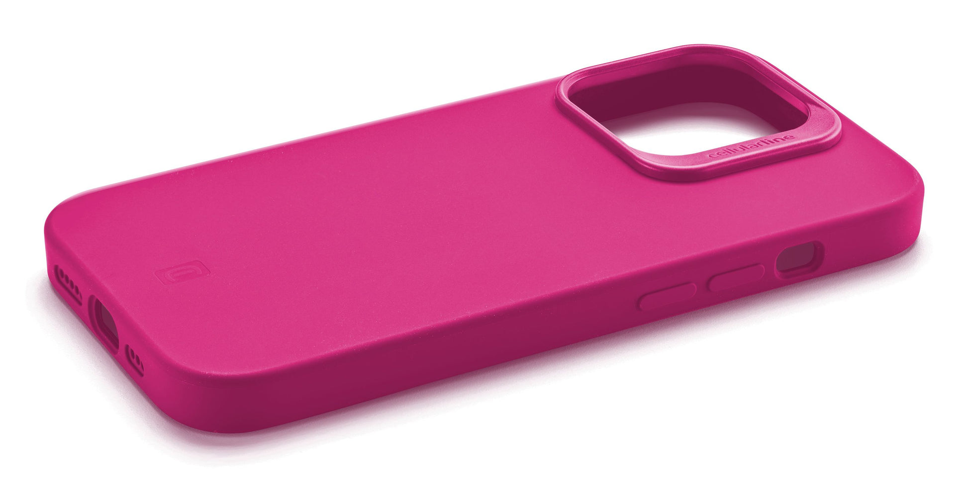Cellularline Backcover Sensation+ – für Apple iPhone 15 Pro – rosa – Silikon