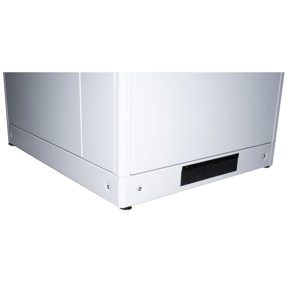 ROLINE Sockel, 19", für ROLINE Pro, ROLINE Basic, 800 × 1000 × 100 mm, Stahl, lichtgrau