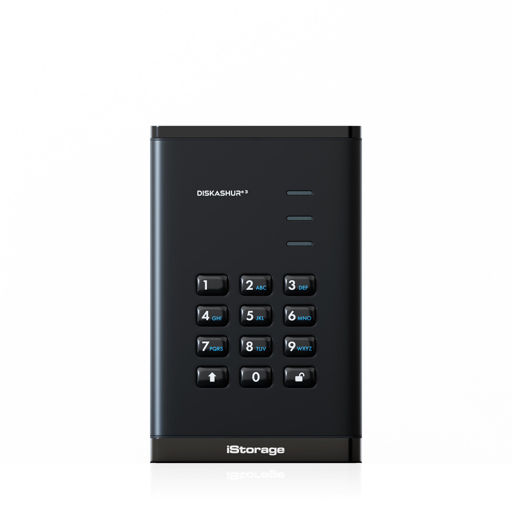 iStorage diskAshur3 2TB Schwarz – für 2,5" HDD