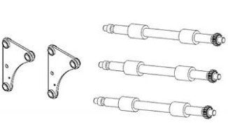 Zebra Einzugsrollen-Kit P1015409 – für KR403, 3 Stk.