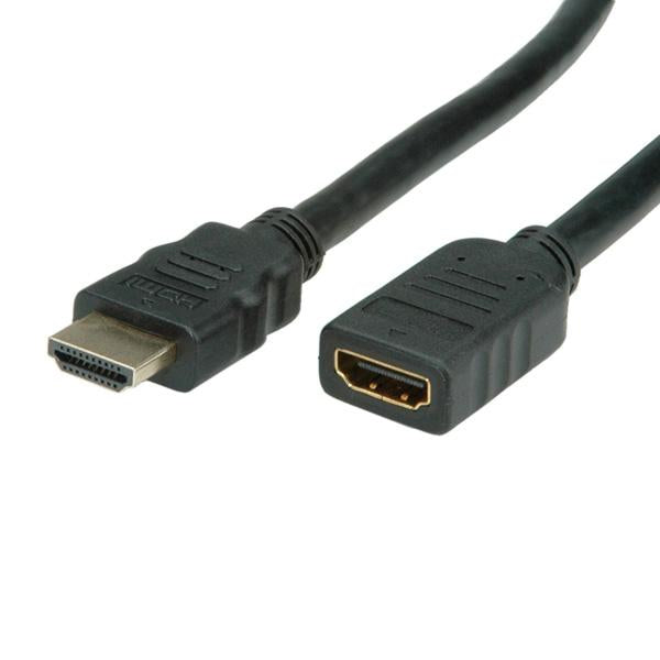 VALUE HDMI Verlängerungskabel HDMI 1.4 4K 30 Hz – 5 m – ARC, Ethernet