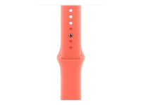 Apple Sportarmband – Armband – für Apple Watch 46 mm, Tangerine, S/M, Kunststoff