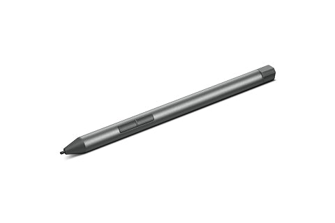 Lenovo Eingabestift für Lenovo Laptops – mit AAAA-Batterie – Grau