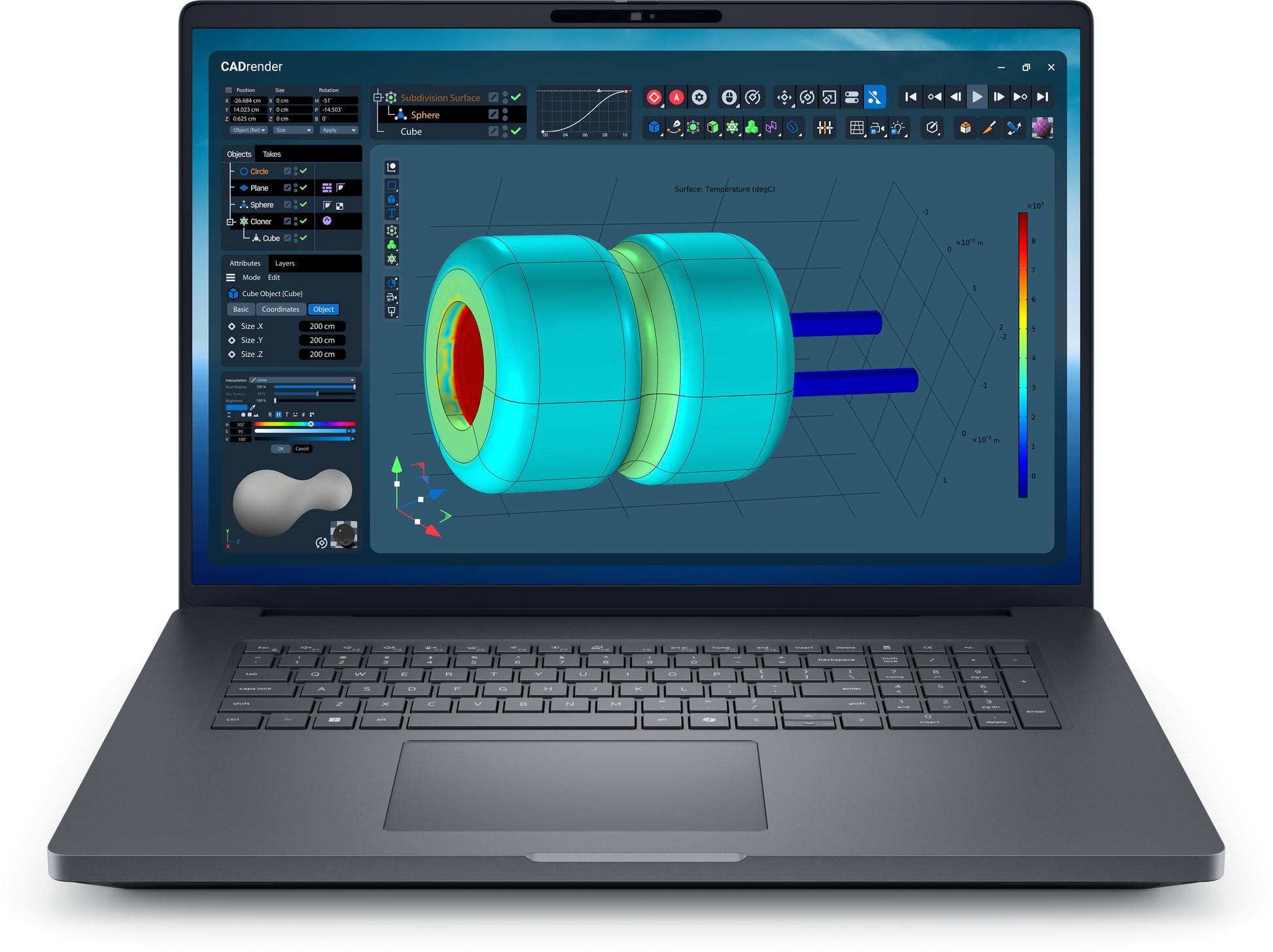 Dell Pro Max 18 Plus – 18" WQXGA, Core Ultra 7 265HX, 32 GB, 1 TB SSD, RTX Pro 3000, Win 11 Pro