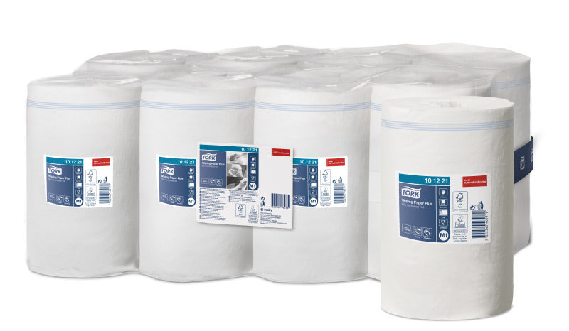 Tork Putzrolle Advanced M1 – 2-lagig – 21,5 cm × 74,9 m – weiss – 11 Rollen