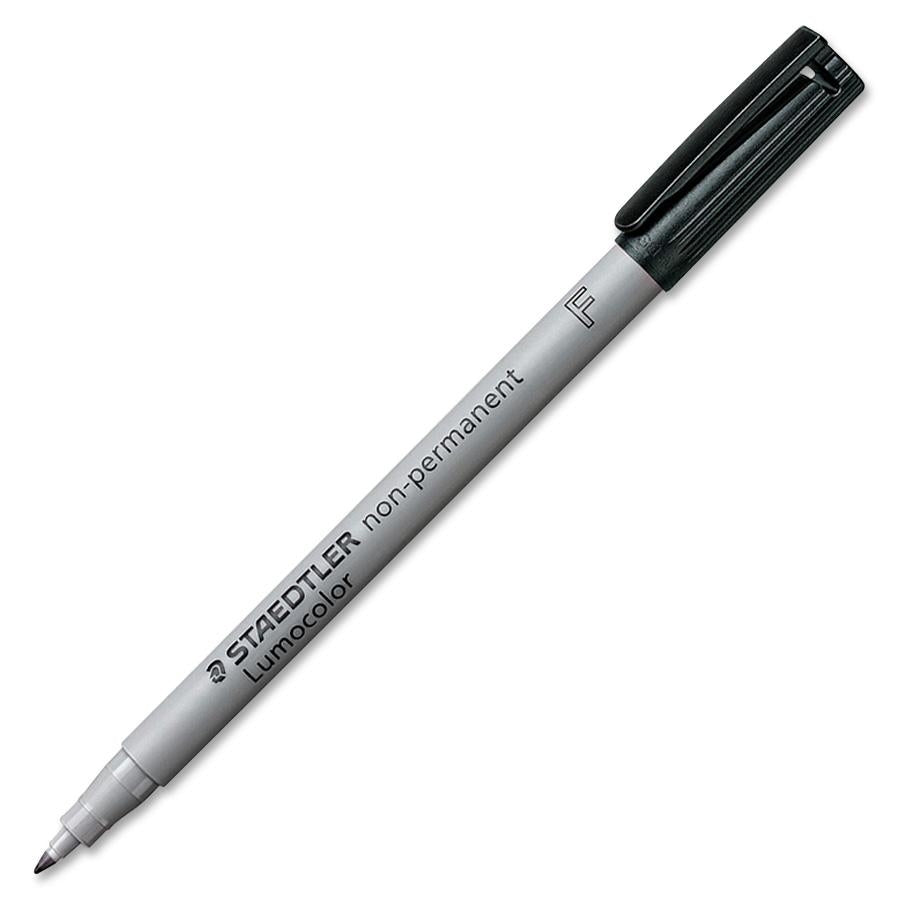 Staedtler Non-Permanent-Marker Lumocolor – fein 0,6 mm – schwarz – nachfüllbar
