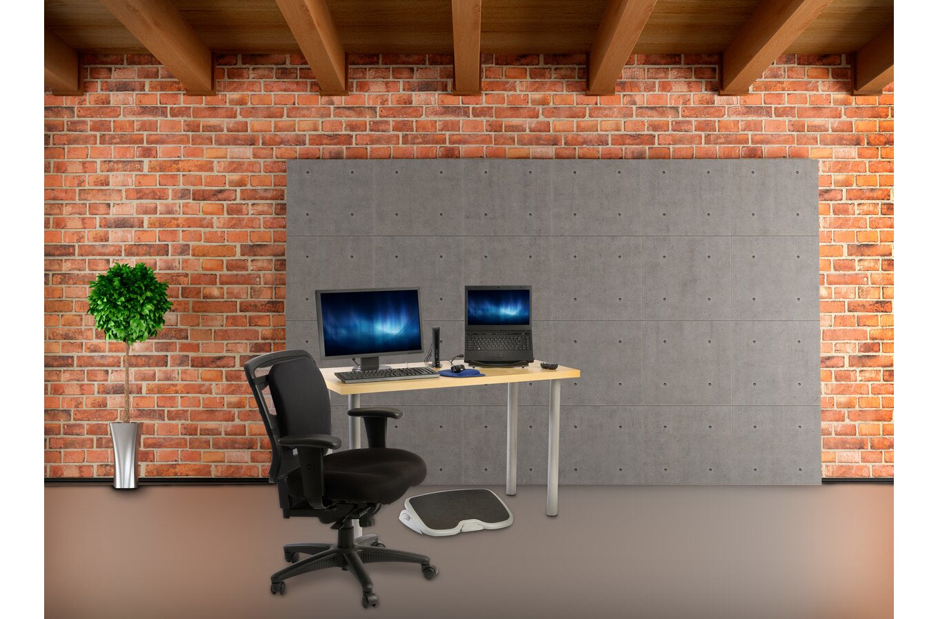 Kensington Fussstütze SoleMate Foam Tilt – Memory-Foam