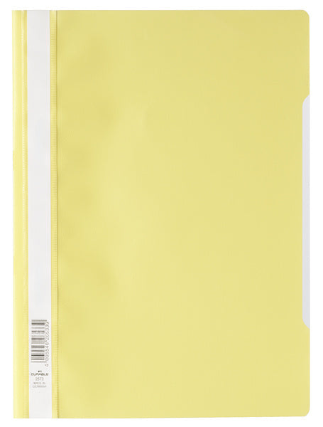 Durable Sichtbuch 2573-04 – Transparent, Gelb, PP