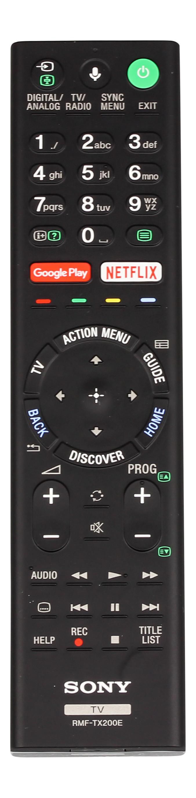Sony RMF-TX200E Fernbedienung – für TV – Sprachsteuerung