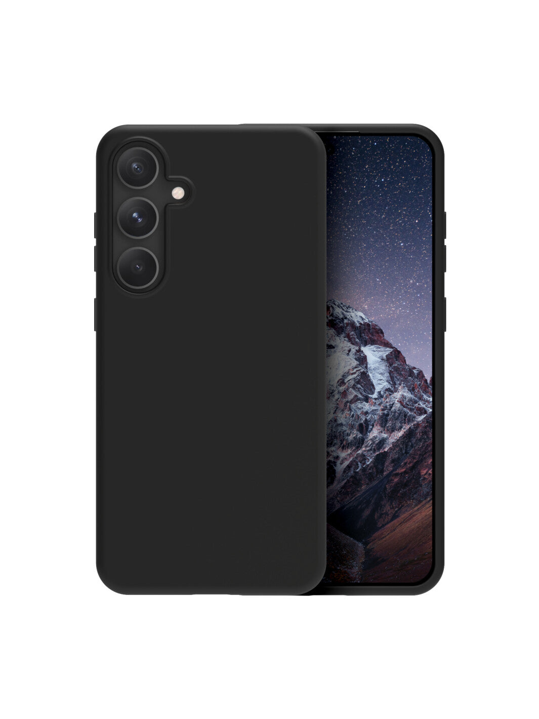 dbramante1928 Backcover – für Samsung Galaxy S24, Recycling-Kunststoff + Silikon, schwarz