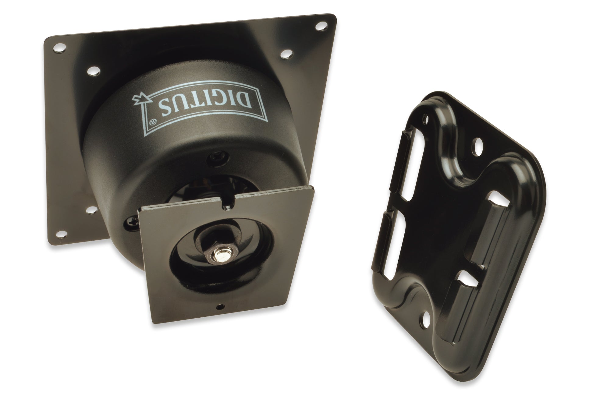 Digitus Monitor-Wandhalterung – 1 Monitor – VESA 75×75/100×100 mm – bis 15 kg/Monitor – schwenkbar – schwarz