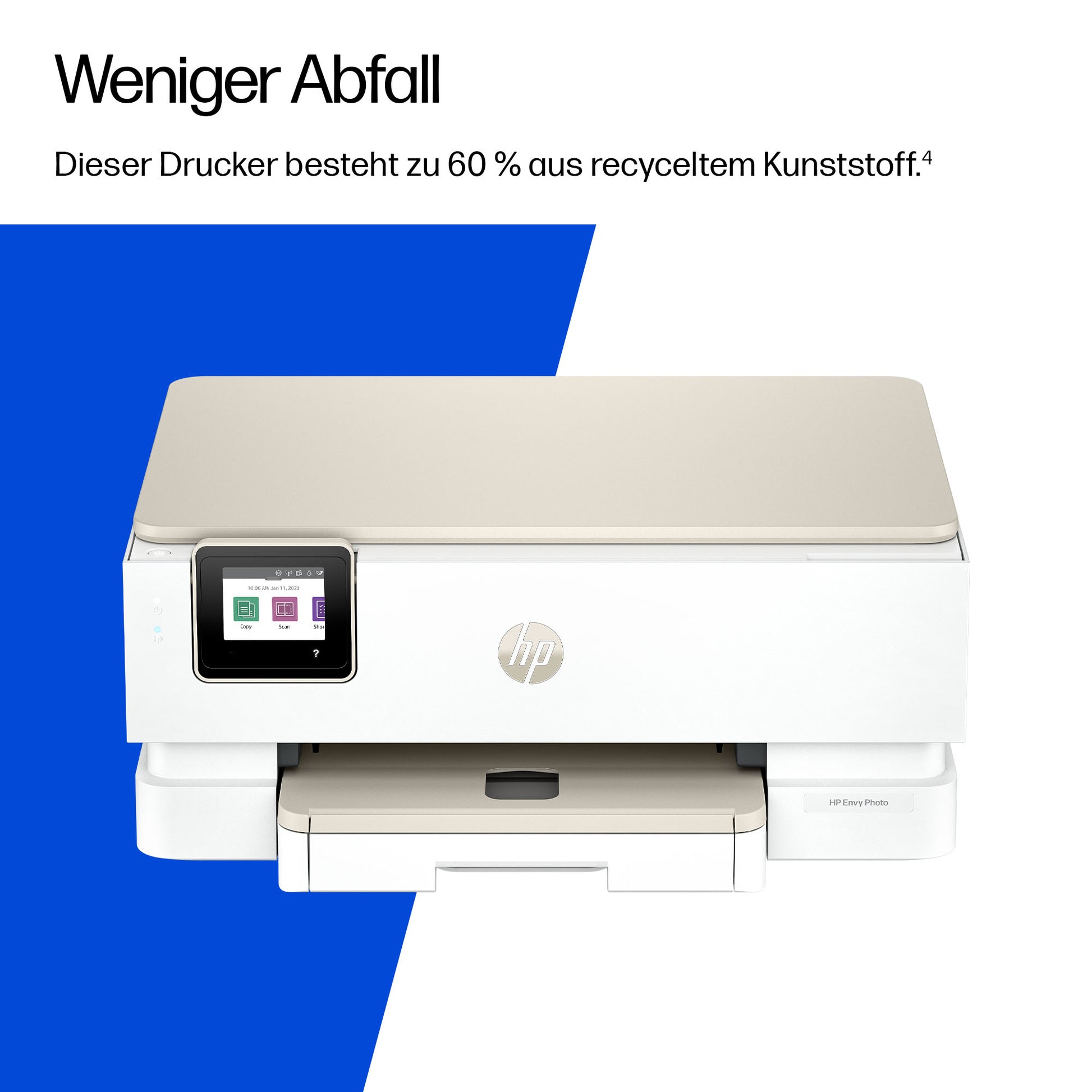 HP Envy Photo Envy 7230 – Farbiger Tintenstrahl-MFP A4, 3-in-1 – USB/WLAN – Duplex, ADF – 15 ppm S/W