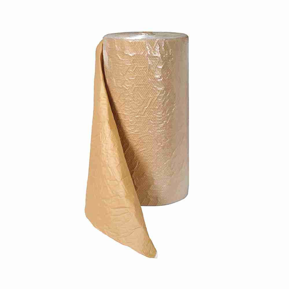 Model Luftpolsterfolie – 100 µm – 120 cm × 100 m – 70 g/m², papierkaschiert – 1 Stk., ab 3 Stk.