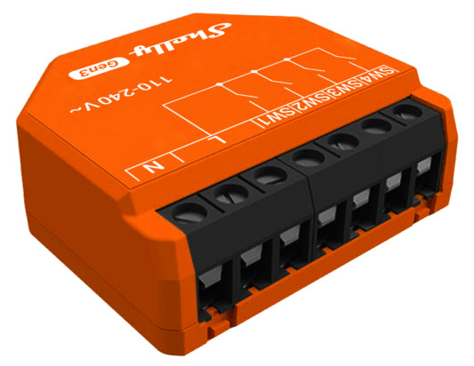 Shelly i4 Gen3 – Smart-Taster – WLAN, 4 Eingänge