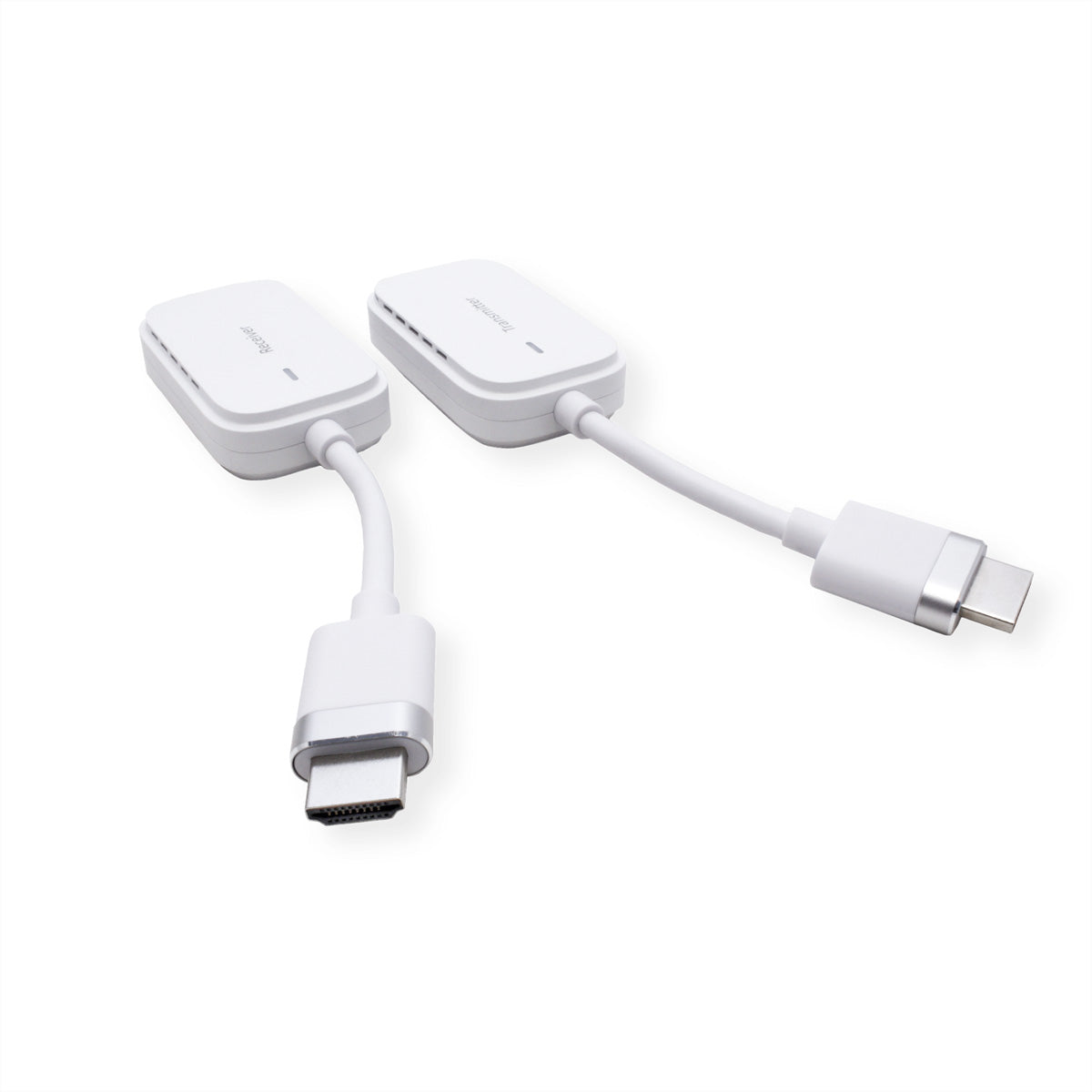 VALUE 14.99.3414 – Wireless HDMI Extender-Set, Kabellos, 1× HDMI In / 1× HDMI Out, 1080p, 20 m, 3D, Weiss