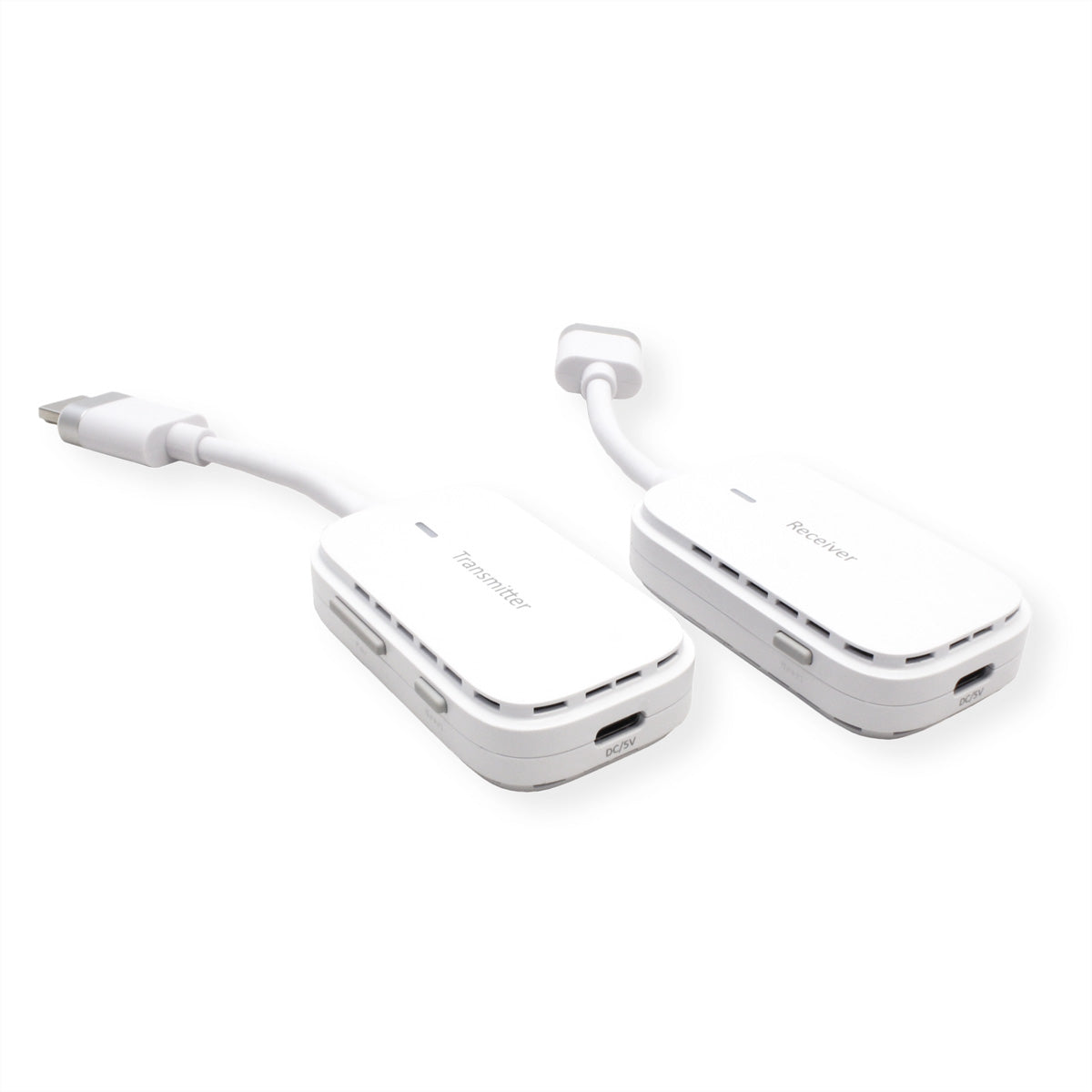 VALUE 14.99.3414 – Wireless HDMI Extender-Set, Kabellos, 1× HDMI In / 1× HDMI Out, 1080p, 20 m, 3D, Weiss