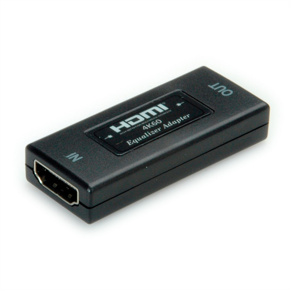 VALUE HDMI-Verlängerung HDMI zu HDMI – 4K (3840 × 2160) @ 60 Hz, bis 20 m, aktiv, Schwarz