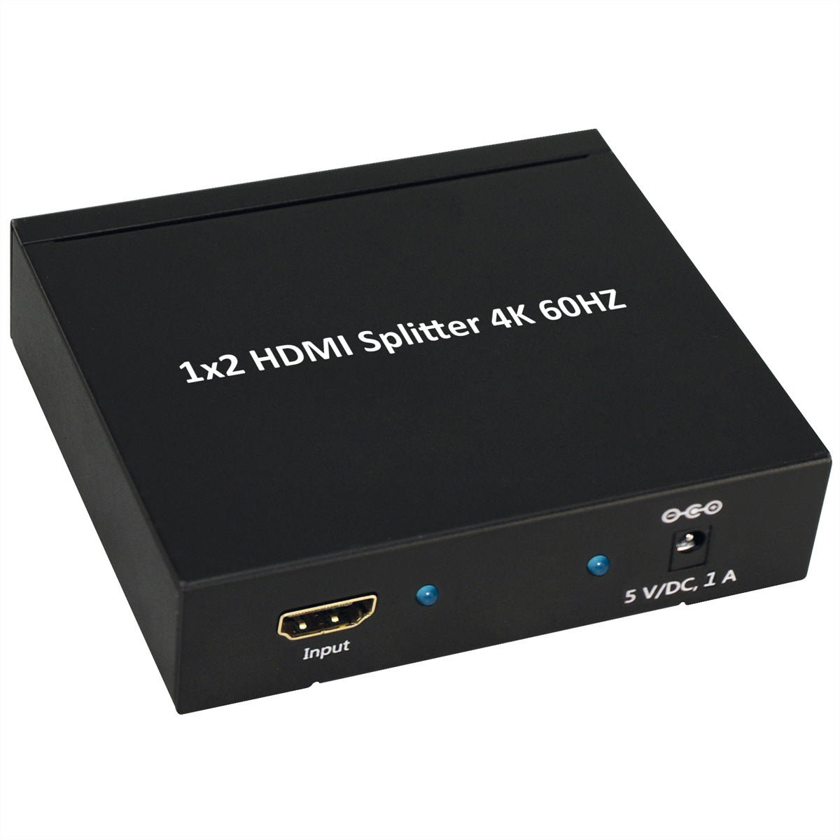 VALUE 14.99.3582 – HDMI Splitter, 1× HDMI Eingang / 2× HDMI Ausgang, 4K, Schwarz