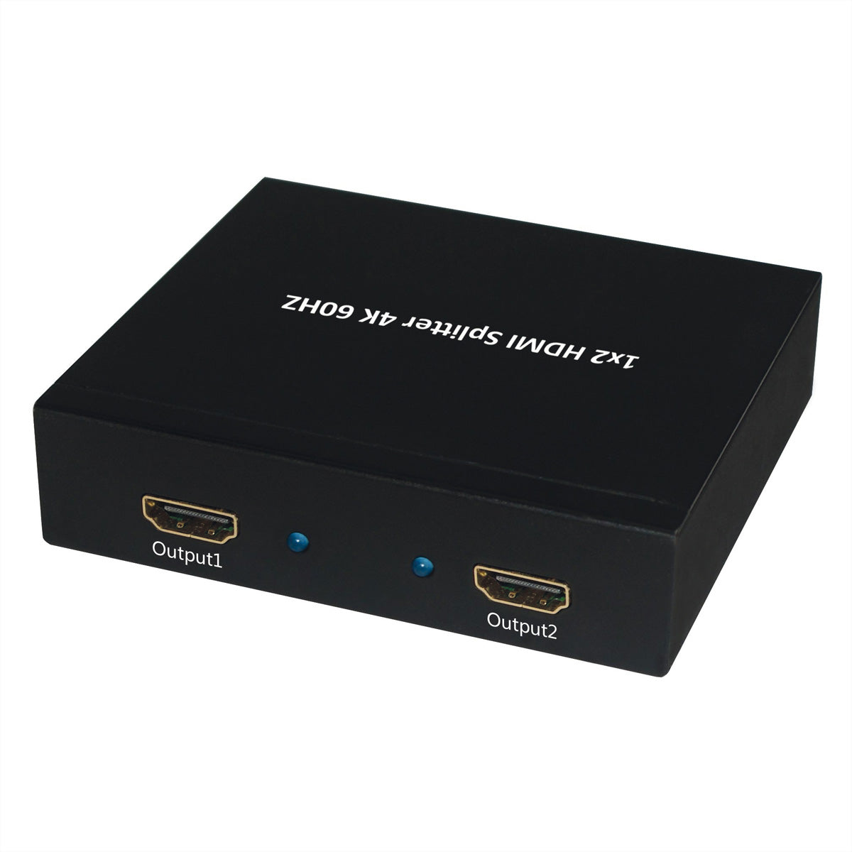 VALUE 14.99.3582 – HDMI Splitter, 1× HDMI Eingang / 2× HDMI Ausgang, 4K, Schwarz
