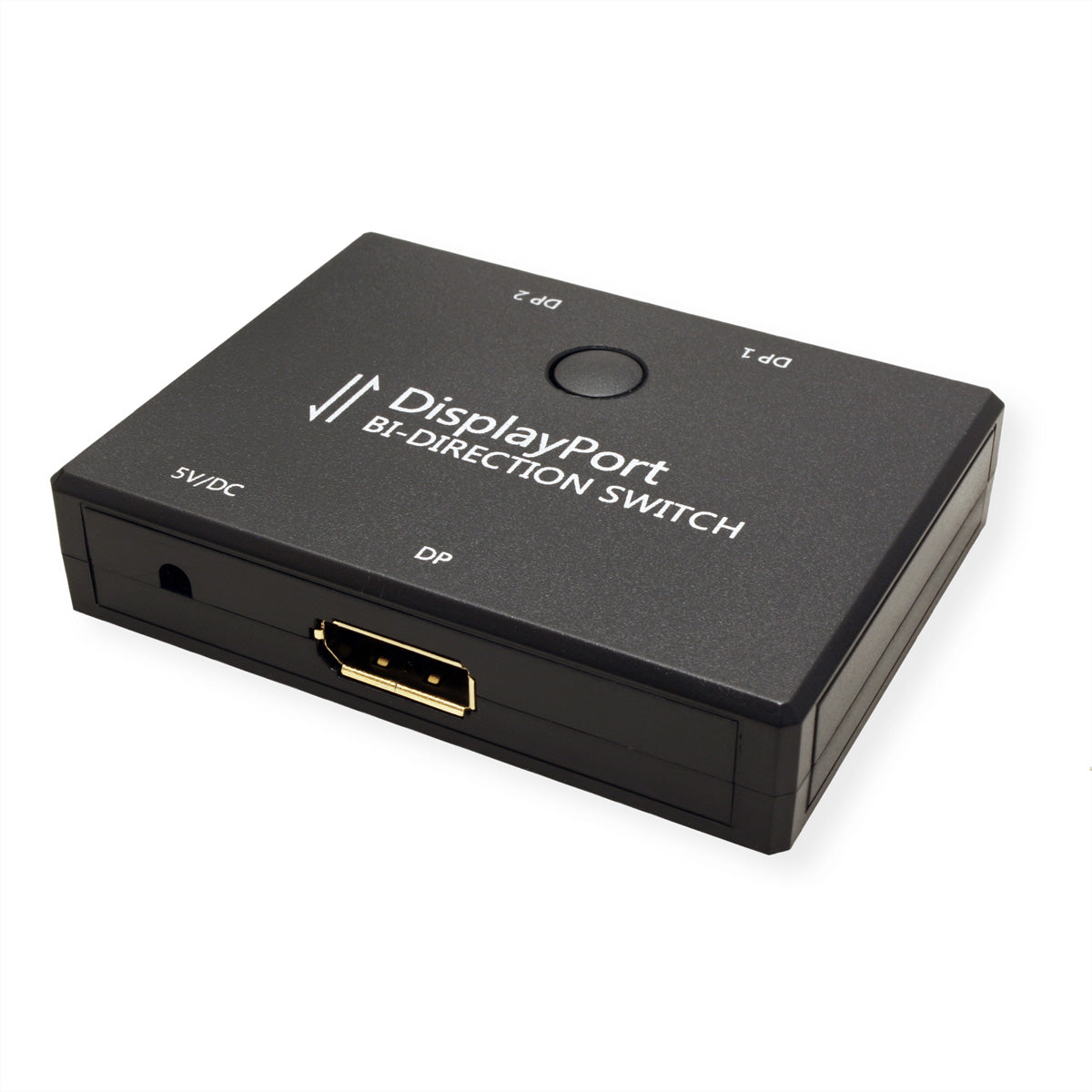 VALUE DisplayPort Switch, 2×1/1×2, 4K@60 Hz, HDCP, für DisplayPort-Quellen/Displays