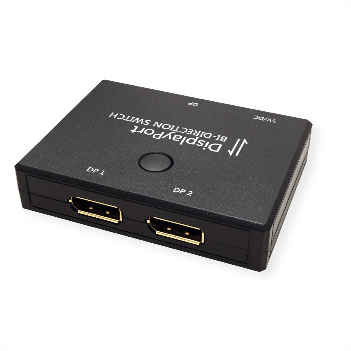 VALUE DisplayPort Switch, 2×1/1×2, 4K@60 Hz, HDCP, für DisplayPort-Quellen/Displays