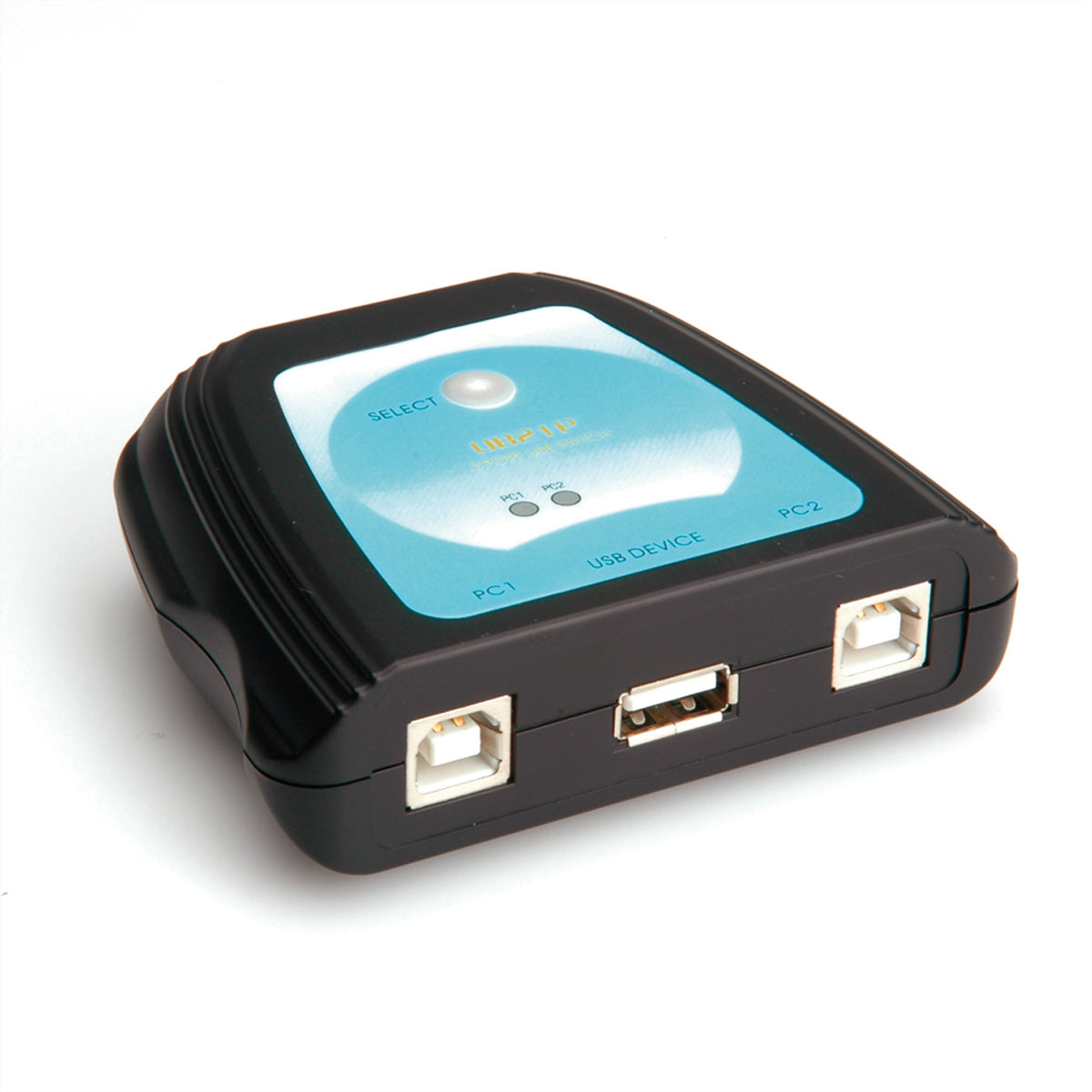 VALUE USB-Switch, manuell – USB-B (2×) auf USB-A – USB 2.0 (480 Mbit/s)