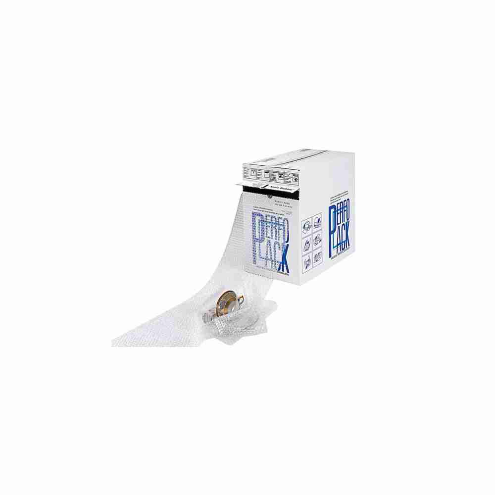 Model Luftpolsterfolie – perforiert (Perforation alle 300 mm) – 28,5 cm × 50 m – 285 × 300 mm – 1 Stück
